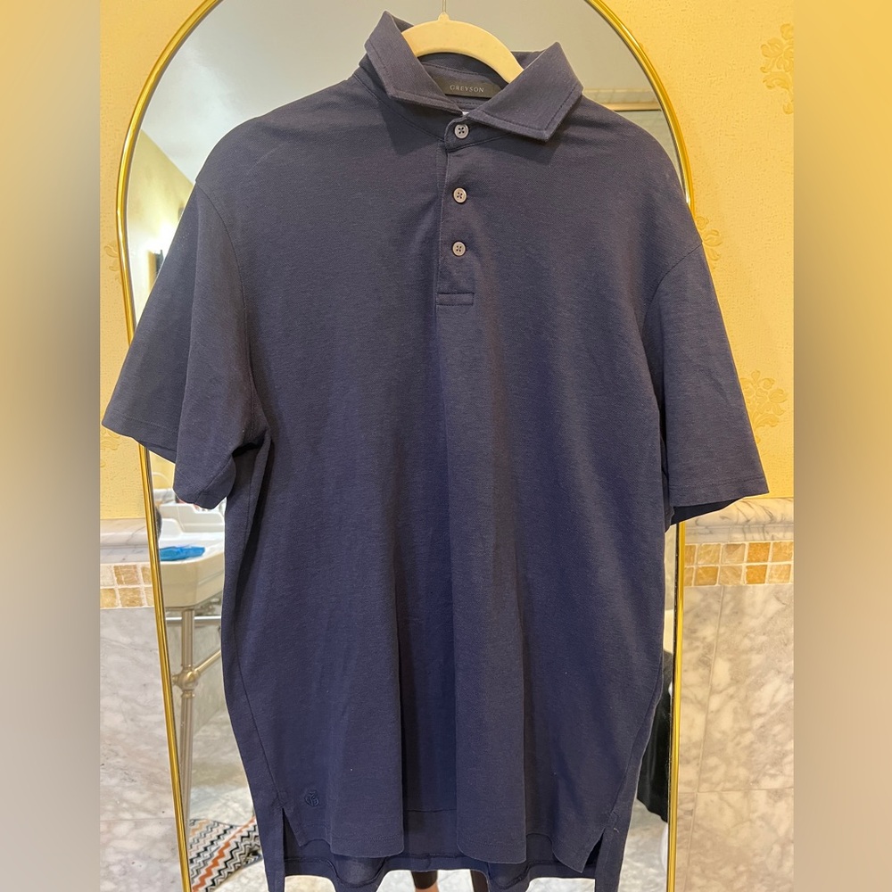 Greyson Men’s Medium Pique Polo Shirt M